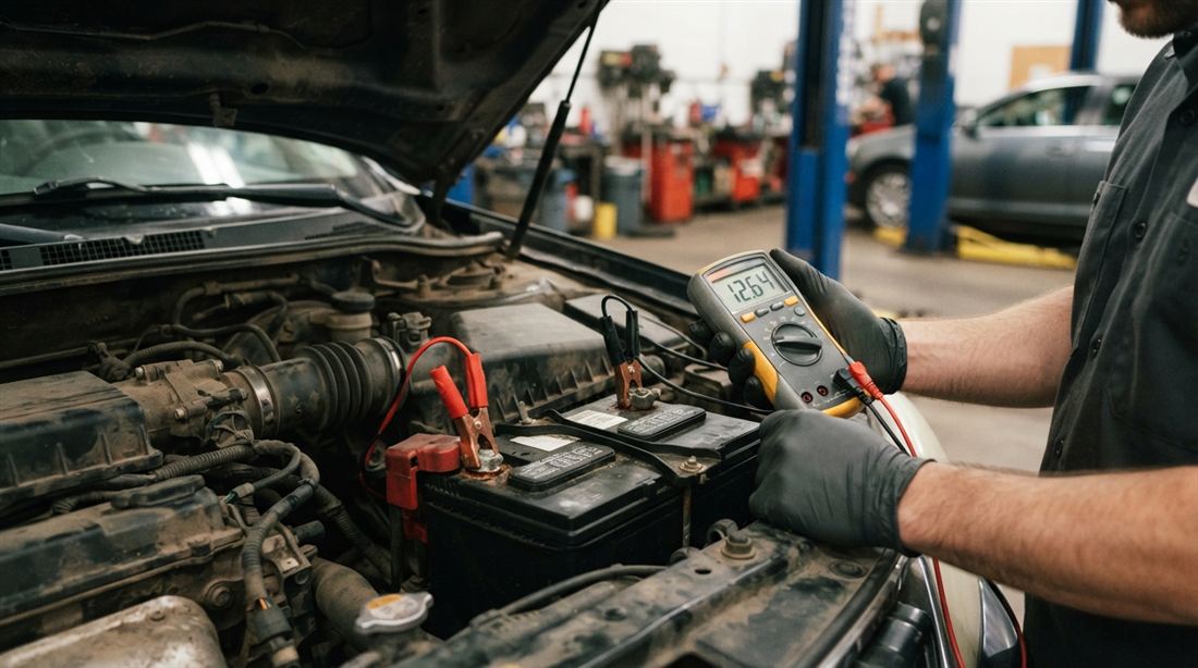 Diagnostic batterie et alternateur chez Eco'Garage Nord