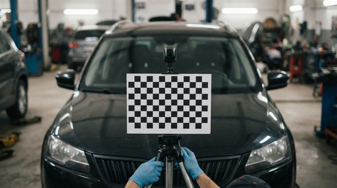 Calibration caméra ADAS chez Eco'Garage Nord