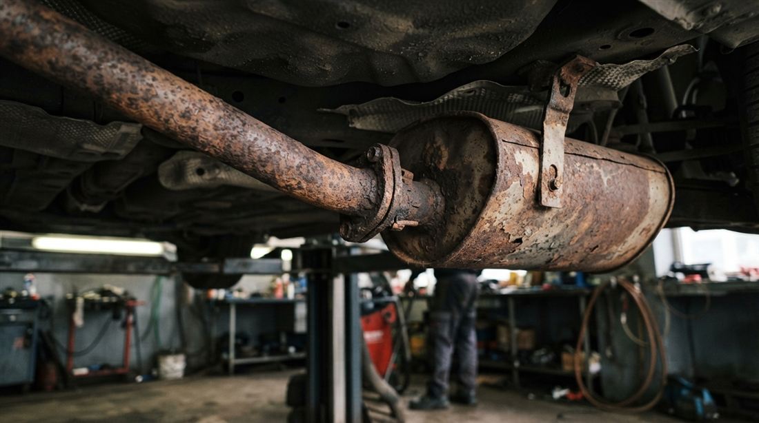 Échappement et silencieux chez Eco'Garage Nord