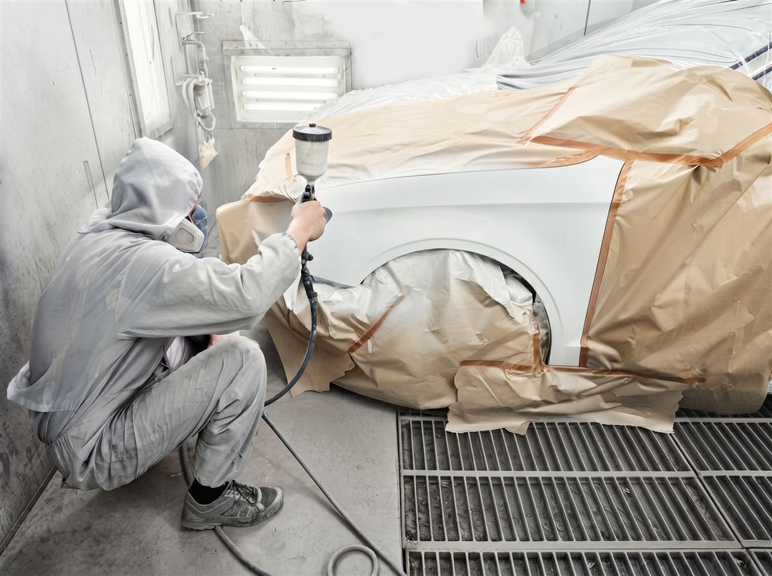 Peinture automobile toutes teintes chez Eco'Garage Nord