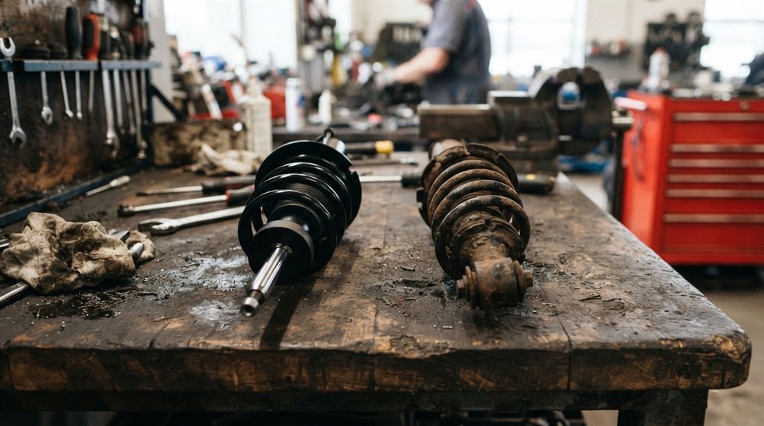 Suspensions et amortisseurs chez Eco'Garage Nord
